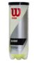 Wilson WRT109400 Synthetic Tour Premier Lawn Tennis Ball (8-CAN)