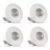 Surya 2W LED Prime SPOT Light, Ceiling SPOT Light (Green) (Pack of 4)