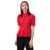 Carlton London Women’s Solid Regular Blouse (CL584_Red Large)