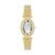 Anne Klein Quartz Analog White Dial Metal Strap Watch for Women-NEAK4022MPGB