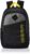 Gear ModernEco5 21L Medium Water Resistant School Bag/Casual Daypack/Backpack/College Bag for Men/Women (Black Grey)