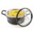 SignoraWare Master Lock BPA Free Plastic Casserole | Inner Stainless Steel With Borosilicate Glass Lid | Perfect for Home, Kitchen & Gifting | Ideal for Storing & Serving Hot Meals (2 Ltr | Black)