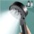 JIALTO 5 In 1 Multifunctional Spray Mode Hand Held Shower Head For Bathroom, High Pressure Water Flow Hand Shower ABS Plastic, Essential Bathroom Accessories (Hand Shower Head Only, Matt Black)