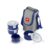 CELLO MF Click Polypropylene Lunch Box Set, 300ml, 4-Pieces, Blue