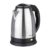 Bajaj KTX 1.8 Litre DLX Electric Kettle | 1350 Watts Kettle with Stainless Steel Body | Cordless Operation | Auto Shut-off Mechanism | 2-Yr Warranty 【Black】