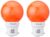 Philips Deco Mini Base B22 0.5-Watt LED Bulb (Pack of 4, Red)