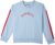 Amazon Brand – Symbol Women’s Cotton Blend Crew Neck Regular Fit Sweatshirt (AW18WNSSW34_Sky Blue + Fire Red_Large_Sky Blue_L)