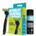 Kubra KB-6166 Fully Washable with Charging Dock Beard Trimmer for Men, 1 Year Warranty (Black)