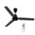 Crompton Energion HS Wood 1200mm (48 inch) High Speed 5S Energy Efficient BLDC Ceiling Fan (Dark Walnut), Pack of 1