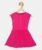 Aditya Birla  – abof Girls Midi/Knee Length Casual Dress(Pink, Cap Sleeve)
