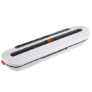 ORILEY Vacuum Sealer Machine Dry & Wet Electric Automatic Kitchen Food Packaging Air Sealing with 10 Preservation Bags (80W), white (QH-02)