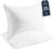 Beckham Hotel Collection Standard Size Memory Foam Bed Pillows Set of 2- Cooling Shredded Foam Polyester Pillow for Back, Stomach or Side Sleepers – 27×17 Inches Sleeping Pillow Set (White)