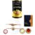 DeoDap Raksha Bandhan Gift Combo – Set of 2 Rakhis (1 Round Shape & 1 Mayur Design) with Almond Chocolate (96g), Silver Colour Coin & Greeting Card