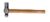 VISKO 715 600 Gms. Ball Pein Hammer | Wooden Handle | Heat Treatment Drop-Forged Hammerhead for Pulling nails | Demolition work | Splitting Wood | Brown |