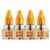 Good knight Flash Liquid Vapourizer | Mosquito Repellent Refill | Lavender Fragrance | Pack of 4 (45ml each)