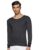 Macroman M-Series Men’s Solid Regular Undershirt (M1021 Black M