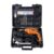 Workpedia Professional Tool Kit With Impact Drill,550W,220-230V,Chuck 13Mm,3000 Rpm,48000 Bpm,Forward/Reverse For Wood&Metal,Variable Speed Control,With 96 Home Essential Tools/Accessories,Multicolor