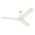 Hindware Smart Appliances Recio Bianco 1200MM Star Rated Ceiling Fan for home with 425 RPM Energy Efficient Silent Air Delivery Fan 51 Watt copper motor and aerodynamic blades