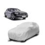 Sulfar 100% Waterproof Car Body Cover Compatible with Mirror for Mercedes Benz EClass with Long Lasting Durable Material (Triple Stitched, Full Bottom Elastic, Metallic Silver)