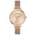 TIMEX Analog Watch for Women with Rose Gold Round Dial & Rose Gold Stainless Steel Bracelet Band Water Resistant Women’s Wrist Watches – TWEL155SMU06