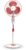 BAJAJ Crest Neo 400mm Scarlet Red Pedestal Fan 400 mm 3 Blade Pedestal Fan(Scarlet Red & White, Pack of 1)