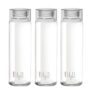 Cello H2O Unbreakable Premium Edition Bottle, 1 Litre, Set of 3, Grey