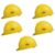 Allen Cooper Industrial Safety Helmet SH-701, Plastic Cradle with Manually adjustable Headband – YELLOW (Pack Of 5)