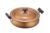 IVEO Non Stick with Lid Non Induction Premium Urali 240 mm with Aluminium NonStick lid Copper 4.5 Liter