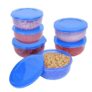 Cutting EDGE 900ml Eco Storage Container & Organizer Set of 6 (Light Blue)