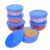 Cutting EDGE 900ml Eco Storage Container & Organizer Set of 6 (Light Blue)