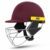 Dsc Scud Premium Cricket Helmet For Men & Boys With Neck Guard (Fixed Spring Steel Grill | Back Support Strap |Lightweight | Size:Small (Maroon)