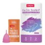 Sirona Reusable Menstrual Cup for Women (Medium) with Electric Steam Sterilizer – Pack of 2 | 100% Medical-Grade Silicone | Kills 99% Germs | Rash, Odour & Itch-Free Period Care with Quick Cleaning