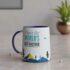 The Earth Store Grey Charm Marble Ceramic Coffee Mug 300ML | Tea Mug | Dishwasher & Microwave Safe | Perfect for Christmas Gift | New Year Gift | Birthday Gift Set of 1