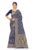 Women’s Banarasi Silk Saree (Neavy blue, 5-6mtrs)-PID30594