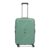 ALFA Aristocrat Polypropylene Rhino Check-in 65 Cm (Medium) 4 Spinner Wheels Trolley Bags for Travel, Hard Case Lightweight Bag with Combination Lock, Tough Suitcase, 3 Years Warranty (Green)