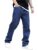KOTTY Men’s Solid Regular Fit Mid Distressed Fashionable Trendy Denim Jeans(Blue,32)