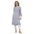 Mode Women’s Rayon Printed Regular Kurta (MFK0054_Blue