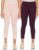 Amazon Brand – Symbol Women’s Skinny Leggings (Pack of 2) (SYM-AW22WTR-808_Multi 6_M)