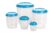 Aristo Anchor Plastic Storage Container 5 Pcs Set, Transparent Clear
