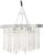 tu casa SL2175 Ceiling Light, Silver,corded-electric