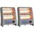 USHA Quartz Room Heater with Overheating Protection (3002, Ivory, 800 Watts) (Pack of 2)