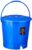 Cello Plastic Pedal Bin with Garbage Bucket – Small, 6 Litre, Blue, Set of 1