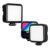 Amazon Basics Rgb Camera Light | Multi Color Portable Photography Lighting | Cri 95+ 2500K-9000K Dimmable Panel | Rechargeable 2000Mah Battery