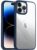 Amazon Basics Ultra Hybrid Camera Protection Back Cover Case For Iphone 14 Pro (Polycarbonate,Tpu,Sides Blue Back Clear)