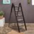 amazon basics Clamber Max – Non-Trip and Flat-Foldable Step Ladder, with Anti-Skid Steel Steps, 5 Steps (Steel, Matte Black)