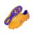 Vector X Cyber Football/Soccer Shoe (Yellow-Purple, 10)