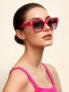 Police Over-sized Sunglasses(For Women, Grey)