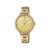 Casio Stainless Steel Sheen Analog Gold Dial Women Watch-She-4550G-9Audf, Bandcolor-Gold