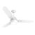 Polycab Superia Lite 1200 mm underlight LED with Remote Luxury Metallic Finish 1 star Ceiling Fan (White)