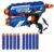 Jack Royal Storm Hot Fire Soft Bullet Gun Toy with 10 Safe Soft Foam Bullets, Fun Target Shooting Battle Fight Game for Kids Boys (Storm- Hot Fire)